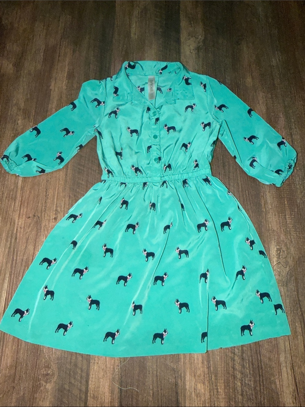 Girls Cherokee Dog Print Dress size S (6/6X)